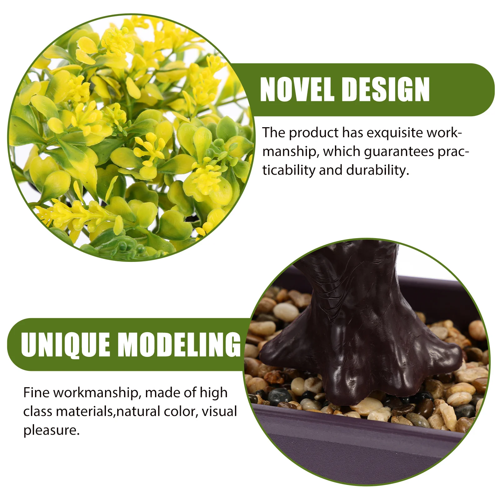 Fake Potted Plants Imitation Bonsai Ornaments High-Class Design No Daily Care Needed Ideal for Various Occasions
Fake Potted Plants Imitation Bonsai Ornaments High-Class Design No Daily Care Needed Ideal for Various Occasions