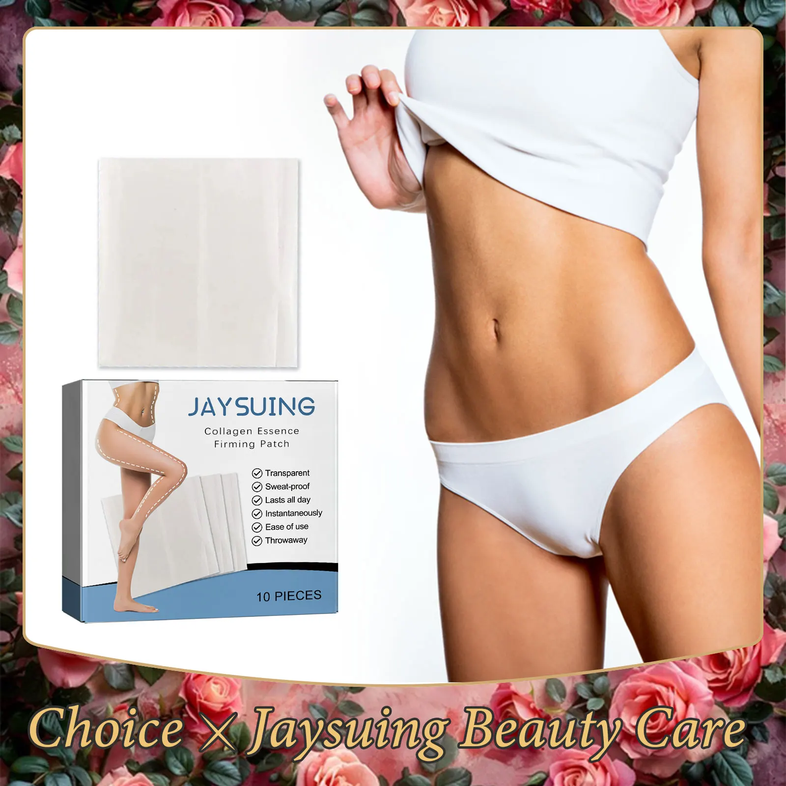 Collagen Slimming Patch Thigh Lift Leg Muscle Firming Body Shaping Sagging Improve Belly Cellulite Tighten Thin Leg Sticker Tape
Collagen Slimming Patch Thigh Lift Leg Muscle Firming Body Shaping Sagging Improve Belly Cellulite Tighten Thin Leg Sticker Tape