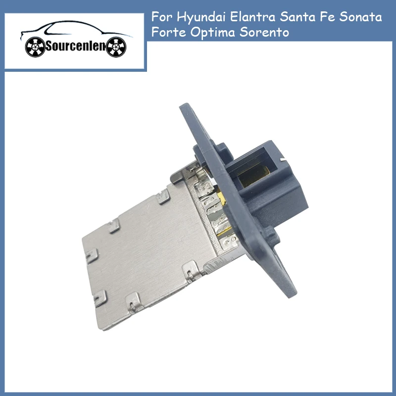 Resistor For Hyundai Elantra Santa Fe Sonata Forte Optima Sorento Automobile Blower Resistor 971283K000 97128 3K000 97128-3K000
Resistor For Hyundai Elantra Santa Fe Sonata Forte Optima Sorento Automobile Blower Resistor 971283K000 97128 3K000 97128-3K000