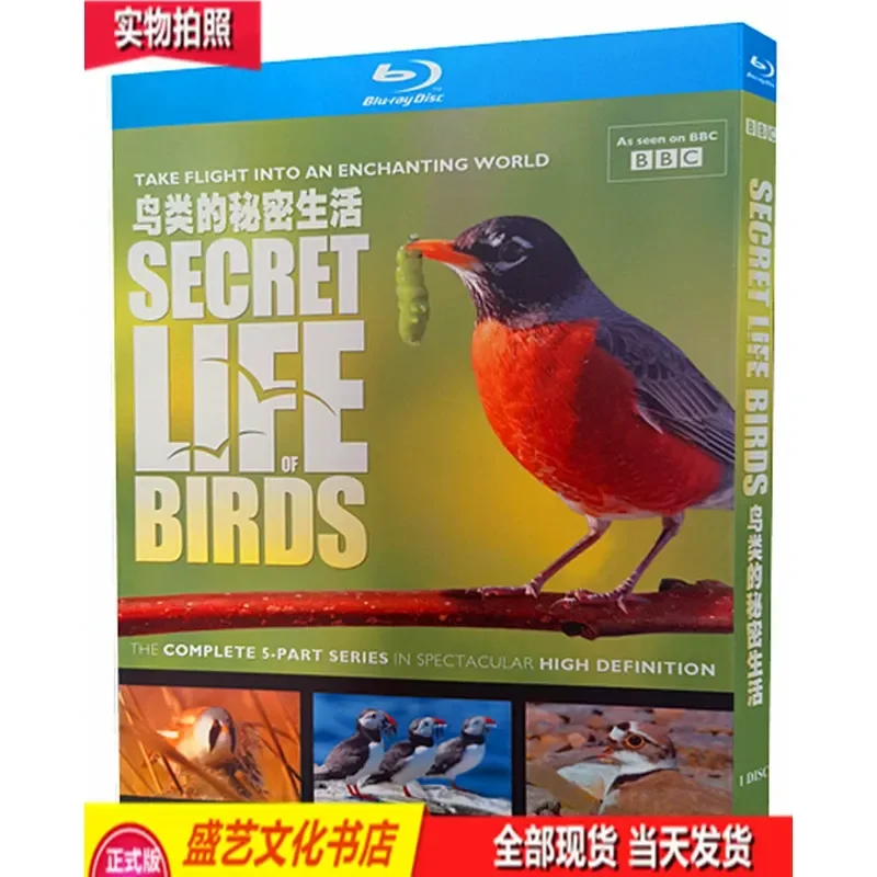 BD Blu-ray BBC Documentary Bird Secrets The Secret Life of Birds High Definition Box English Dubbing
BD Blu-ray BBC Documentary Bird Secrets The Secret Life of Birds High Definition Box English Dubbing