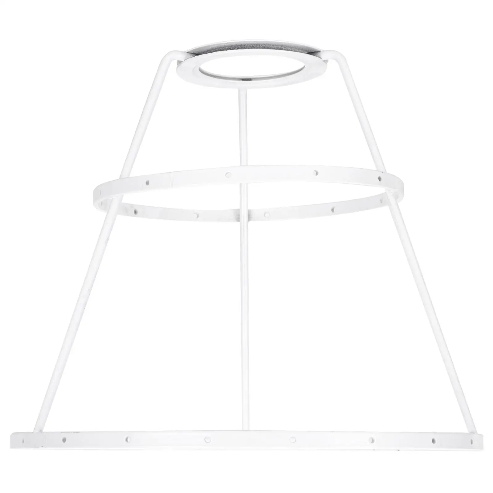 DIY Lampshade Frame 25cm White Cone Double Layer E27 Iron Shade Holder Table Light Desk Lamp Chandelier Bracket Sturdy Durable
DIY Lampshade Frame 25cm White Cone Double Layer E27 Iron Shade Holder Table Light Desk Lamp Chandelier Bracket Sturdy Durable