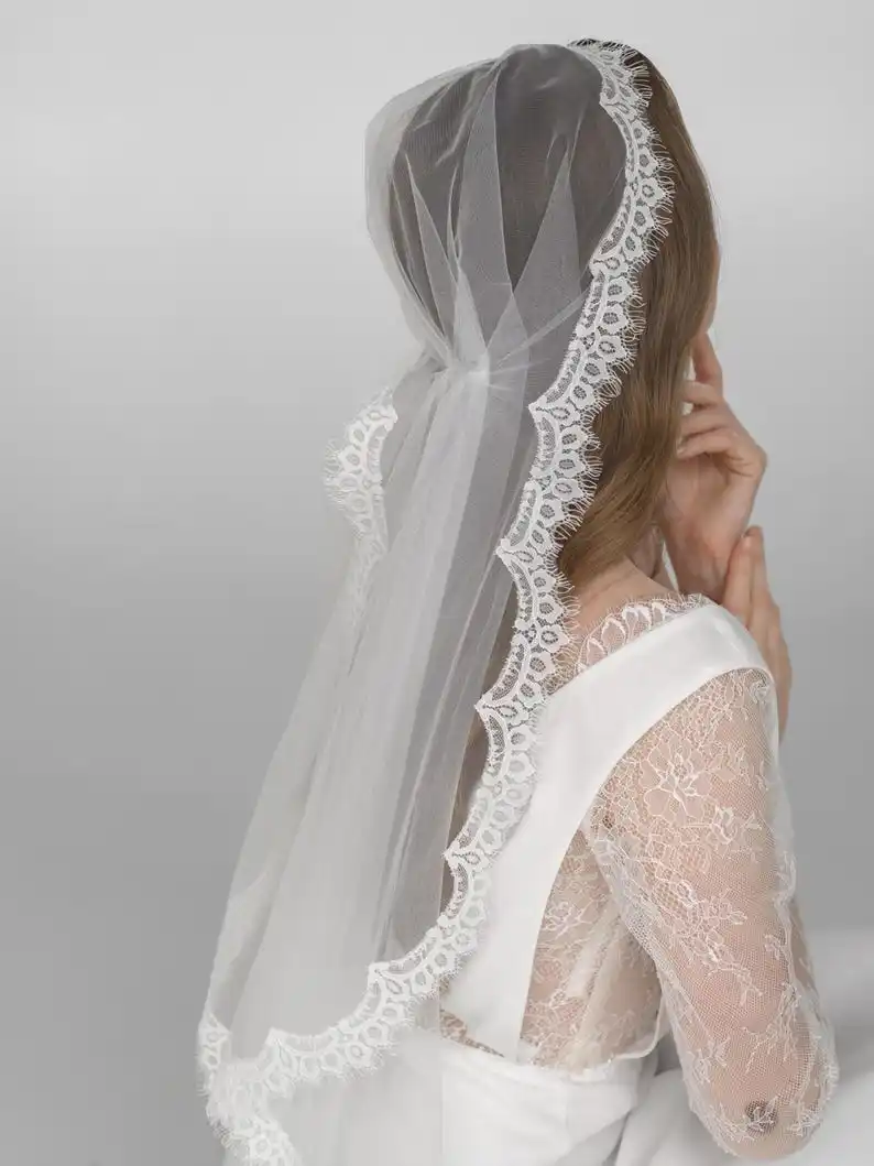 One Layer Cathedral Juliet Veil Bridal Tulle Wedding Veil Customized Length And Accept Bulk Orders
One Layer Cathedral Juliet Veil Bridal Tulle Wedding Veil Customized Length And Accept Bulk Orders