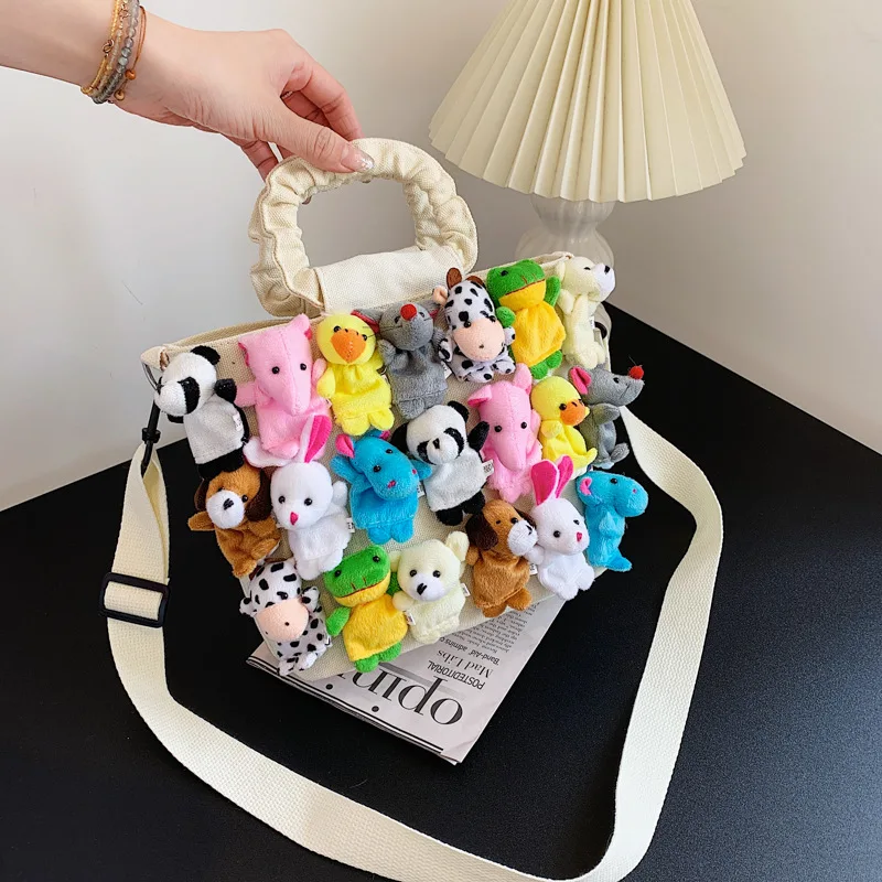 Large capacity canvas bag bag 2025 Japanese soft girl ins fashion splicing doll funny pleated handbag
Large capacity canvas bag bag 2025 Japanese soft girl ins fashion splicing doll funny pleated handbag