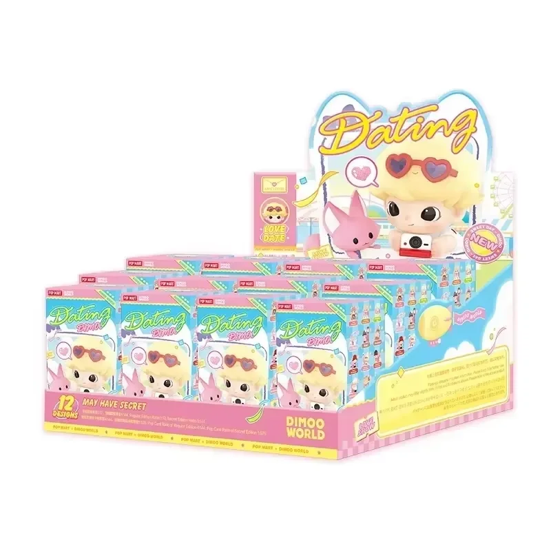 POP MART DIMOO Dating Series Blind Box Guess Bag Desktop Decoration Blind Bag Toys Anime Figure Cute Model Gift Girl
POP MART DIMOO Dating Series Blind Box Guess Bag Desktop Decoration Blind Bag Toys Anime Figure Cute Model Gift Girl