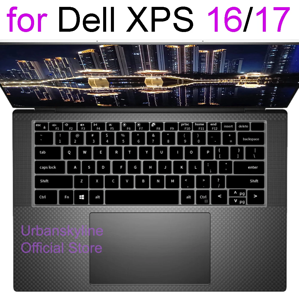 for Dell XPS 17 16 Keyboard Cover DA16250 9730 9720 9710 9700 Touch 9640 Protector Skin Case Laptop 2022 2021 2024 2025 2026
for Dell XPS 17 16 Keyboard Cover DA16250 9730 9720 9710 9700 Touch 9640 Protector Skin Case Laptop 2022 2021 2024 2025 2026