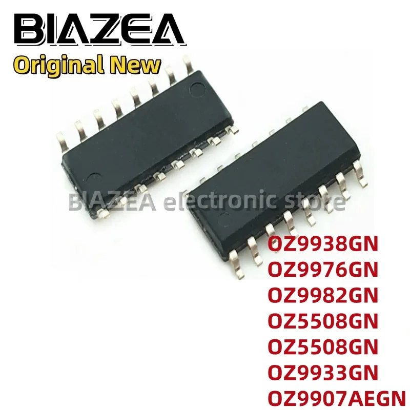 Набор схем OZ9938GN OZ9976GN OZ9982GN OZ5508GN OZ5508GN OZ9933GN OZ9907AEGN SOP16, 1 шт.
Набор схем OZ9938GN OZ9976GN OZ9982GN OZ5508GN OZ5508GN OZ9933GN OZ9907AEGN SOP16, 1 шт.
