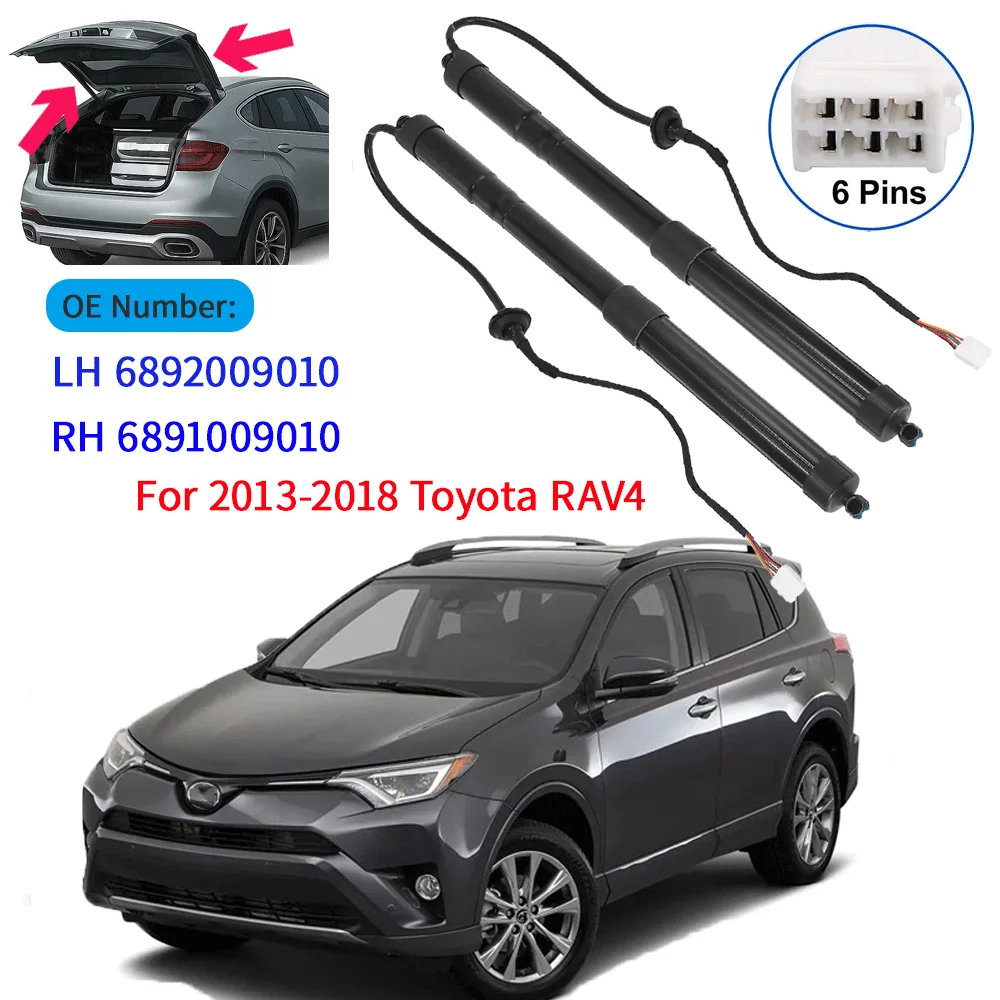 Для Toyota RAV4 2.5L 2013-2018 гг. — Электрические упоры (амортизаторы) для электропривода двери багажника 6891009010 6892009010
Для Toyota RAV4 2.5L 2013-2018 гг. — Электрические упоры (амортизаторы) для электропривода двери багажника 6891009010 6892009010