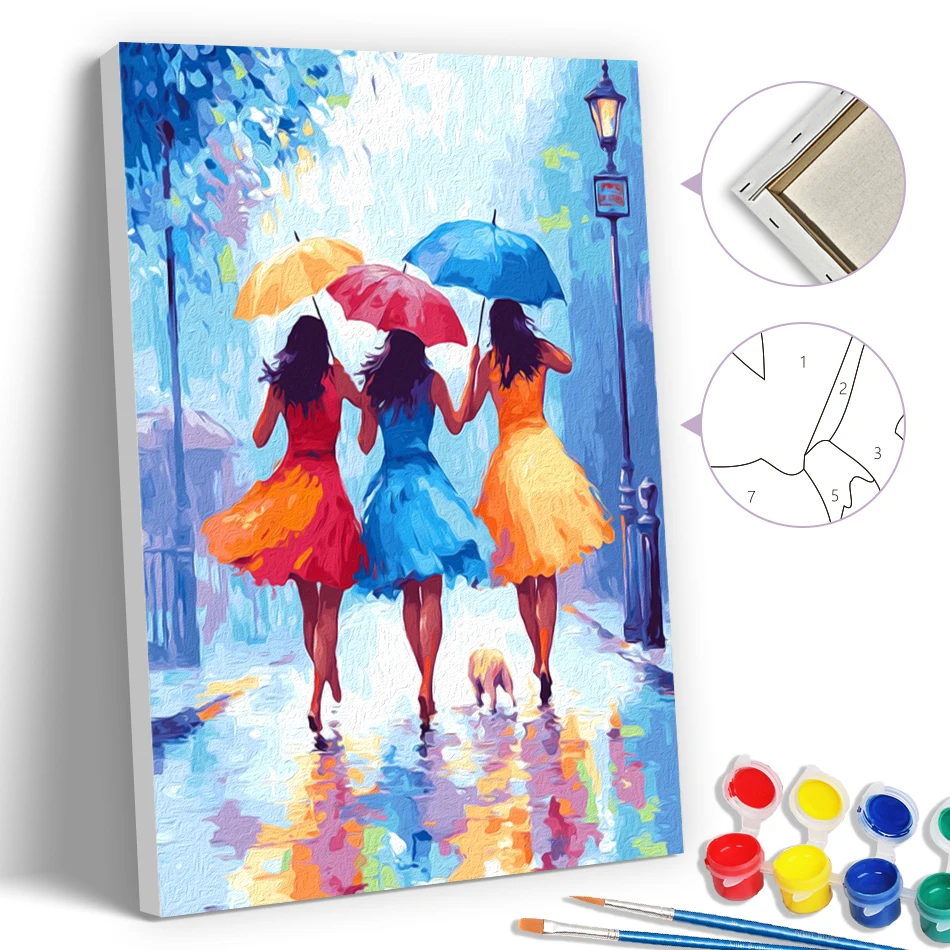 SDOYUNO Simple Painting By Numbers Acrylic Paints Modern Pictures three girls Oil 20X30cm With Frame Drawing Diy Set Wall Decor
SDOYUNO Simple Painting By Numbers Acrylic Paints Modern Pictures three girls Oil 20X30cm With Frame Drawing Diy Set Wall Decor
