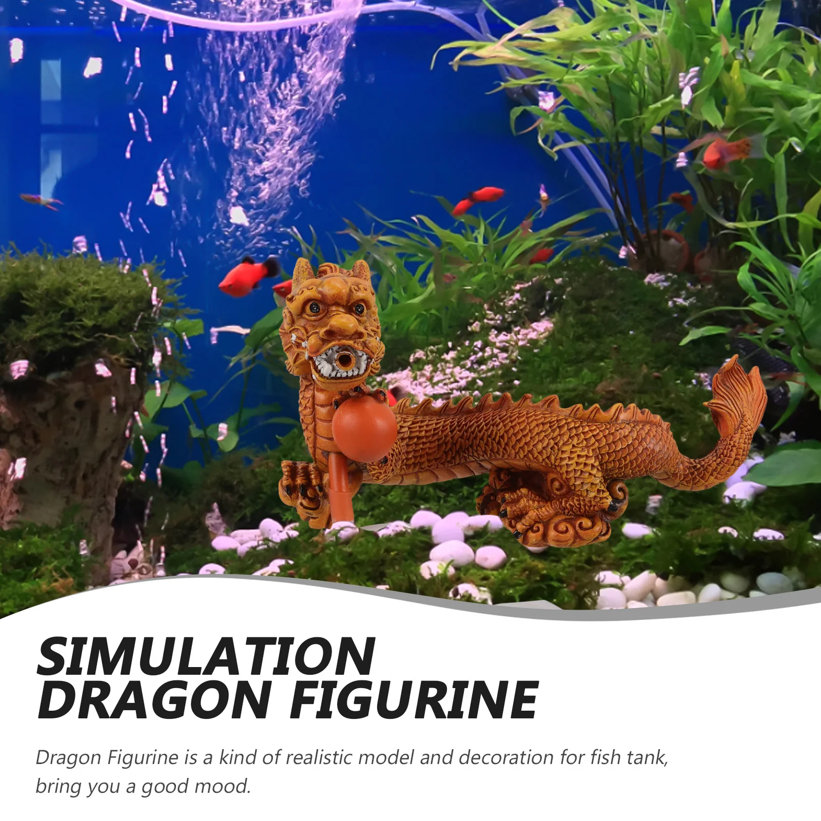 Resin Simulation Dragon Fish Tank Hanging Ornament Small Dragon Aquarium Decor Landscape Adornment Fish Tank Decor
Resin Simulation Dragon Fish Tank Hanging Ornament Small Dragon Aquarium Decor Landscape Adornment Fish Tank Decor