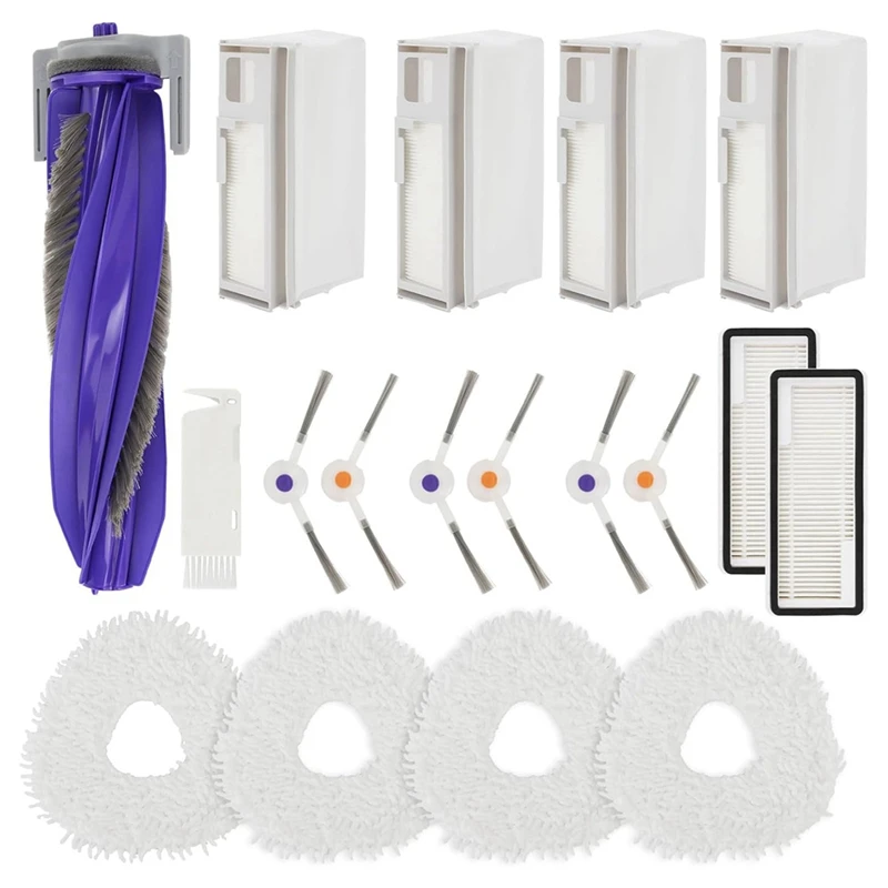 For Narwal Freo X Ultra Robot Vacuum Replacement Parts Main Side Brush Hepa Filter Mop Pads Dust Bags Accessories
For Narwal Freo X Ultra Robot Vacuum Replacement Parts Main Side Brush Hepa Filter Mop Pads Dust Bags Accessories