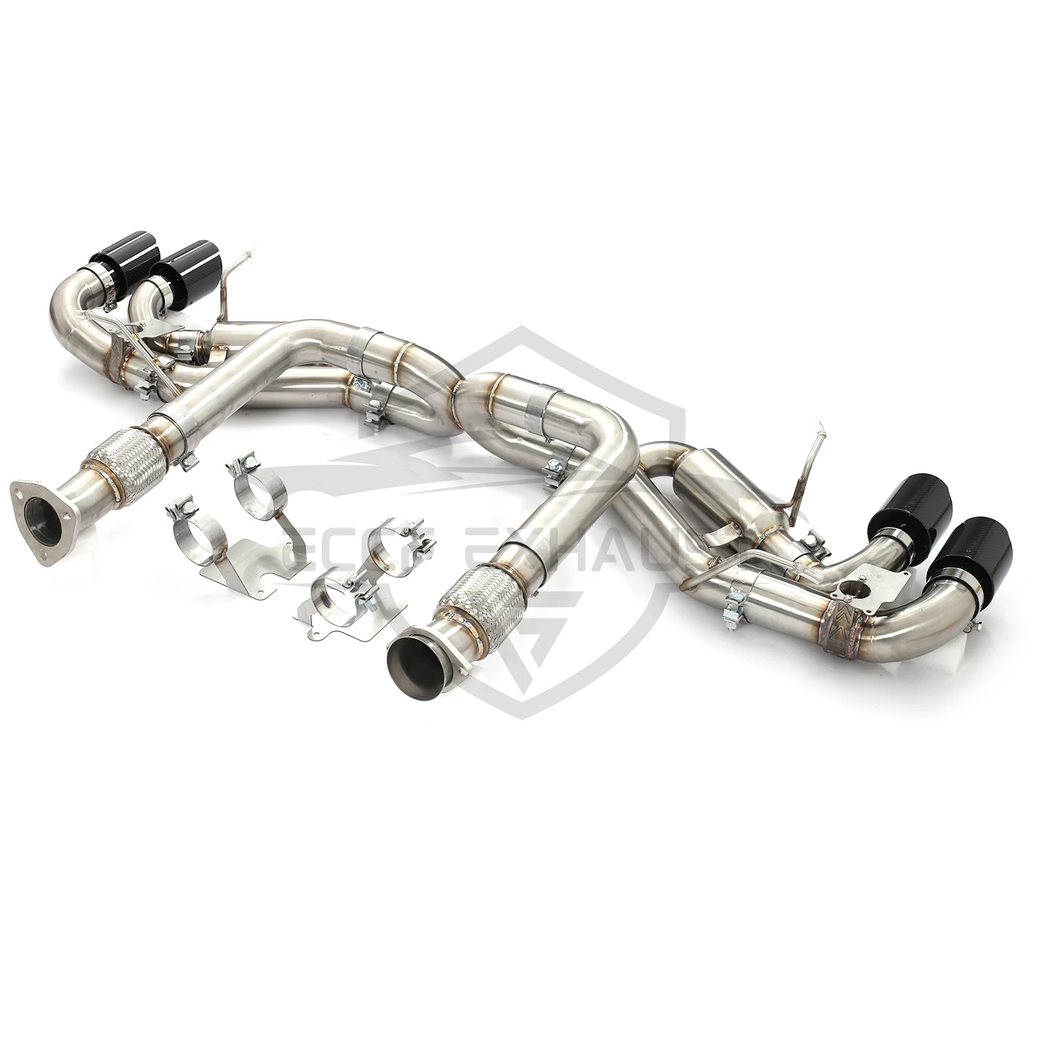 ECCF Sporty OEM Valved Catback Exhaust for Corvette C8 Z51 6.2L Aggressive Exhaust Sound Performance Upgrade Easy Installation
ECCF Sporty OEM Valved Catback Exhaust for Corvette C8 Z51 6.2L Aggressive Exhaust Sound Performance Upgrade Easy Installation