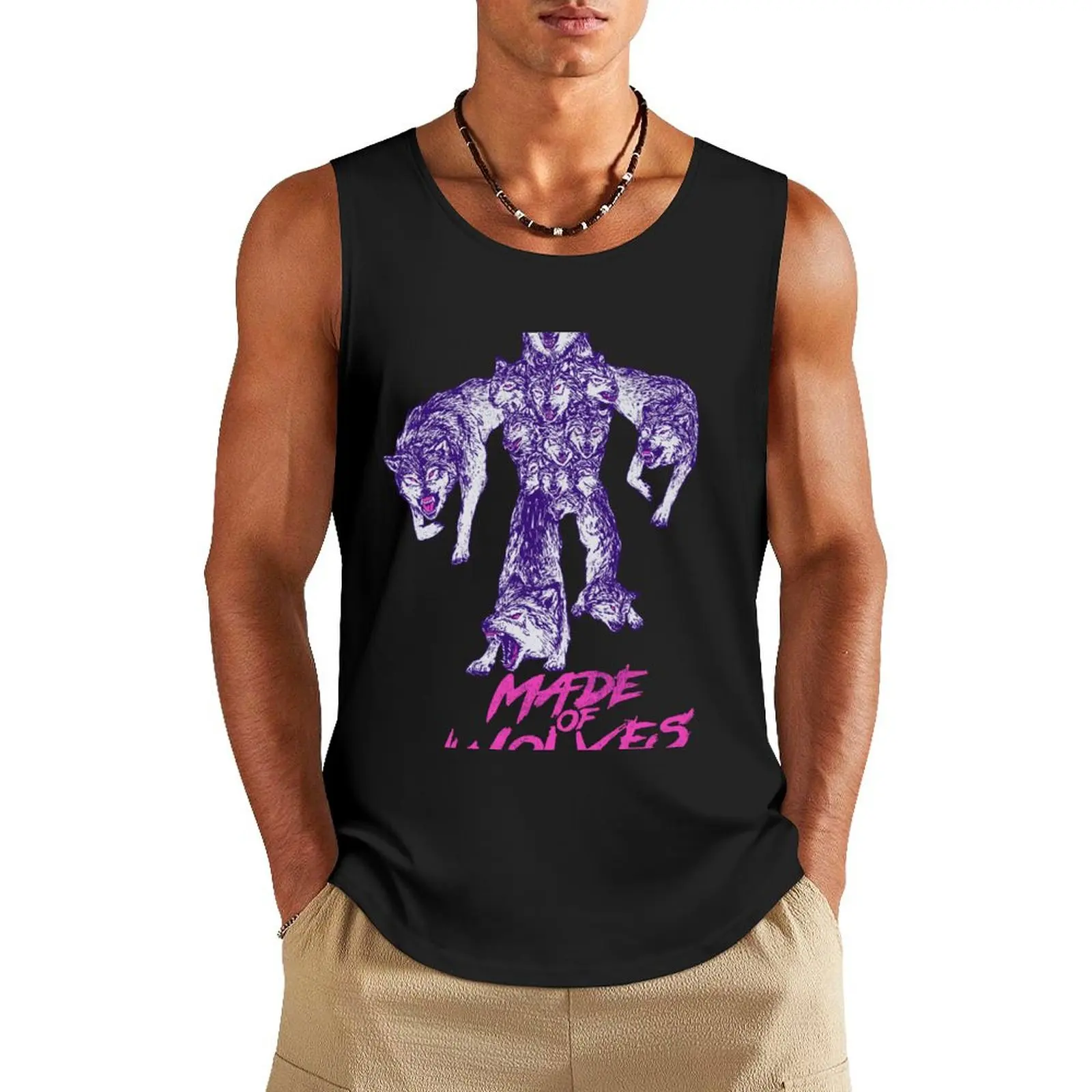 Made of Wolves Tank Top men gym clothing Men's sleeveless summer clothes men 2025
Made of Wolves Tank Top men gym clothing Men's sleeveless summer clothes men 2025
