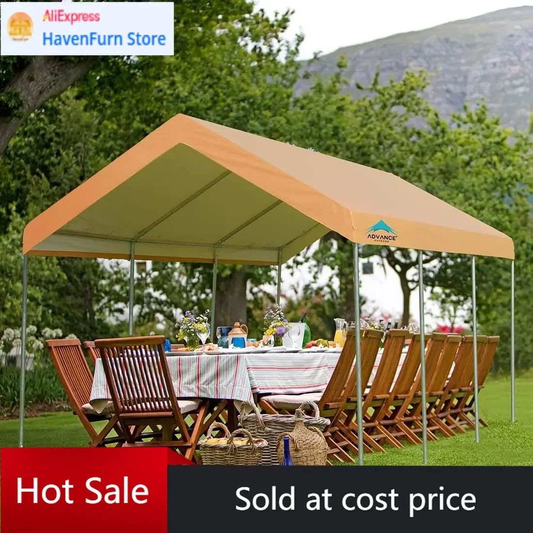 Навес-тент для автомобиля, гаража, вечеринок, лодок, бежевый, усиленный, переносной, регулируемая высота от 95 до 11 футов (10x20 футов)
Навес-тент для автомобиля, гаража, вечеринок, лодок, бежевый, усиленный, переносной, регулируемая высота от 95 до 11 футов (10x20 футов)