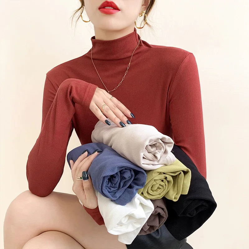 MRMT 2024 Brand New Women's Half Turtleneck Textured Knit Sweater Women's Tops Skin-Friendly Soft Basic Bottoming Shirts
MRMT 2024 Brand New Women's Half Turtleneck Textured Knit Sweater Women's Tops Skin-Friendly Soft Basic Bottoming Shirts