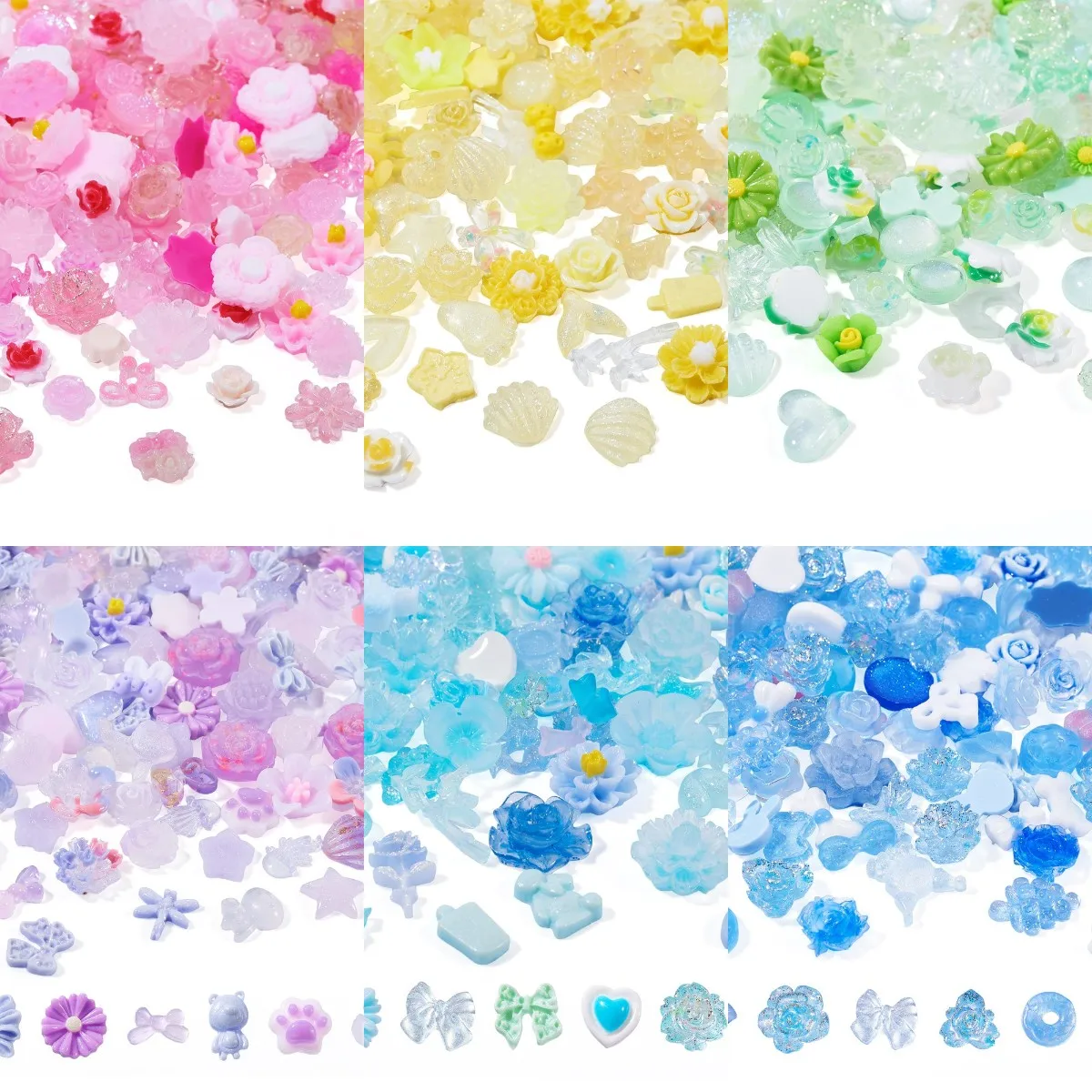 30G Luminous Resin Decoden Cabochons Glow in Dark Flower DIY Resin Silicone Mold Nail Art Jewelry Making Decoration
30G Luminous Resin Decoden Cabochons Glow in Dark Flower DIY Resin Silicone Mold Nail Art Jewelry Making Decoration