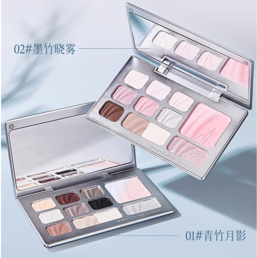 TMOX Bamboo Shadow Ten Color Eyeshadow Integrated Palette Matte Satin Shimmer Face Makeup Cosmetics 
TMOX Bamboo Shadow Ten Color Eyeshadow Integrated Palette Matte Satin Shimmer Face Makeup Cosmetics