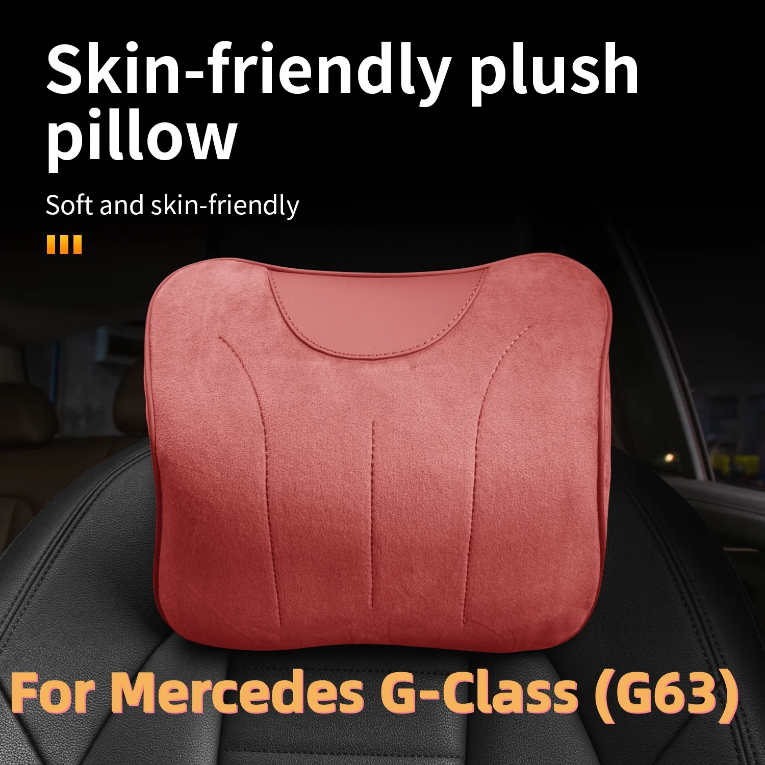 For Mercedes G-Class (G63) 1Pc Ultra Soft Adjustable Car Neck Headrest Pillow Head Support Seat Comfortable Travel Car Accessory
For Mercedes G-Class (G63) 1Pc Ultra Soft Adjustable Car Neck Headrest Pillow Head Support Seat Comfortable Travel Car Accessory