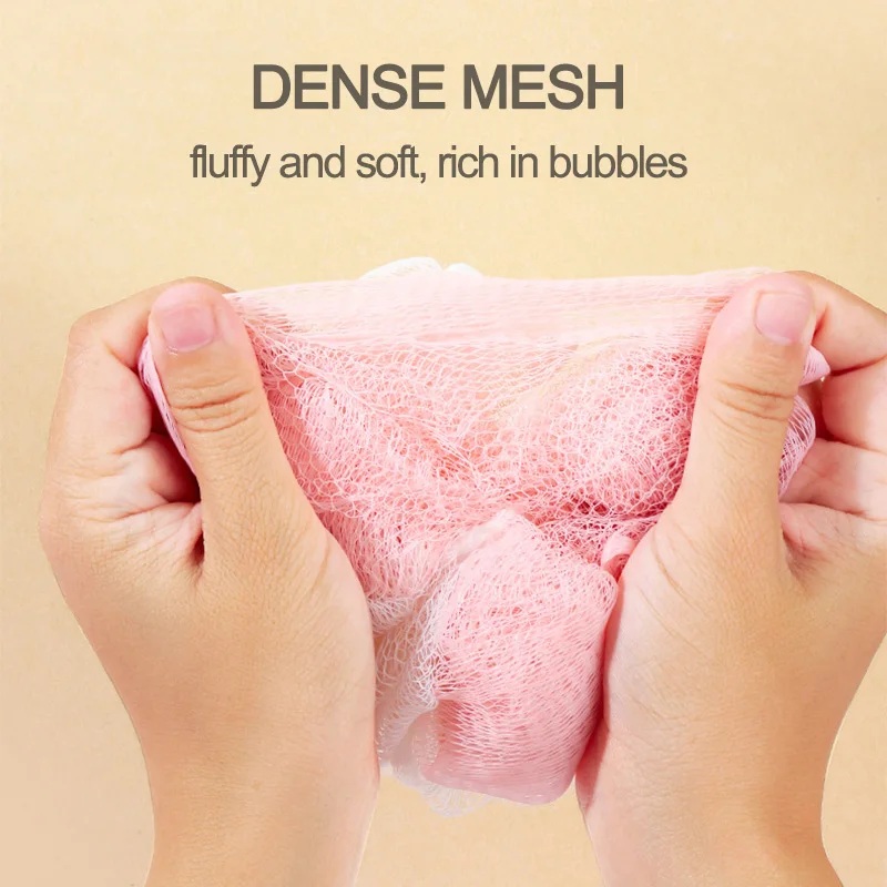 2pcs Bath Ball Pe Dense Mesh Foam Bath Scrubbing Supplies Tools Bath Wipe Flower Body Cleaning Tools Free Shopping
2pcs Bath Ball Pe Dense Mesh Foam Bath Scrubbing Supplies Tools Bath Wipe Flower Body Cleaning Tools Free Shopping