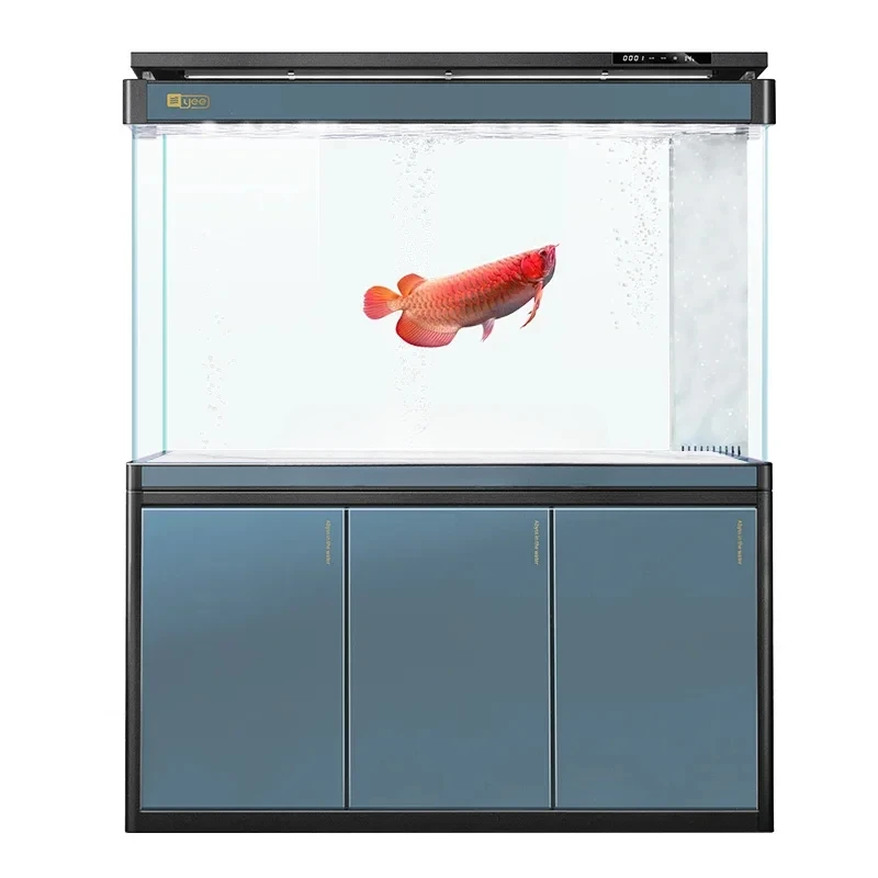 Bottom filter landscape ultra white entrance door partition entrance free water dragon fish tank 2024 new model
Bottom filter landscape ultra white entrance door partition entrance free water dragon fish tank 2024 new model