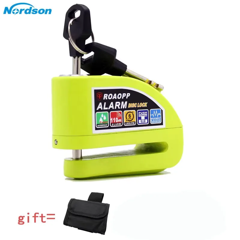 Nordson 110 дБ мотоциклетный сигнальный замок, противоугонная сигнализация для мотоцикла, колесо дискового тормоза, защитная сирена, замок для Harley YAMAHA
Nordson 110 дБ мотоциклетный сигнальный замок, противоугонная сигнализация для мотоцикла, колесо дискового тормоза, защитная сирена, замок для Harley YAMAHA