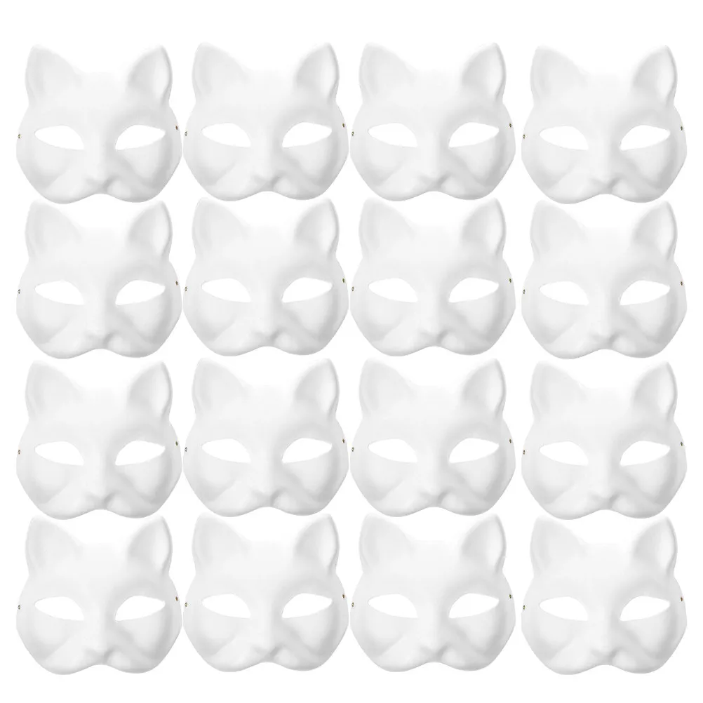 24 шт. масок кошек, пустые бумажные маски для самостоятельного оформления, для росписи, маскарада, вечеринки, Хэллоуина, выпускного вечера, аксессуары, маска кошки
24 шт. масок кошек, пустые бумажные маски для самостоятельного оформления, для росписи, маскарада, вечеринки, Хэллоуина, выпускного вечера, аксессуары, маска кошки