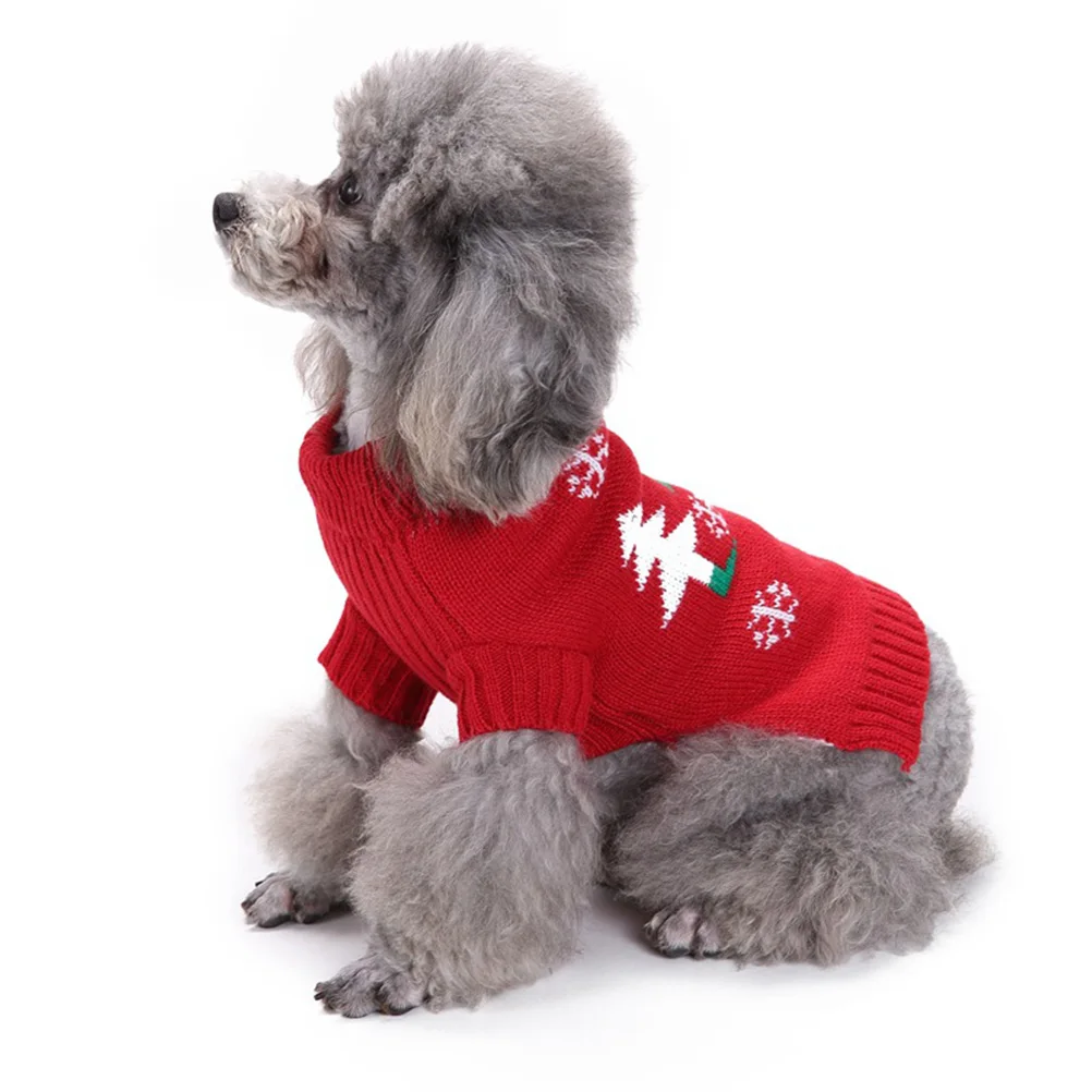 Christmas Dog Sweater Design Easy On Comfortable for Walking Outdoor Photo Party Costume Dog Clothes for Small
Christmas Dog Sweater Design Easy On Comfortable for Walking Outdoor Photo Party Costume Dog Clothes for Small