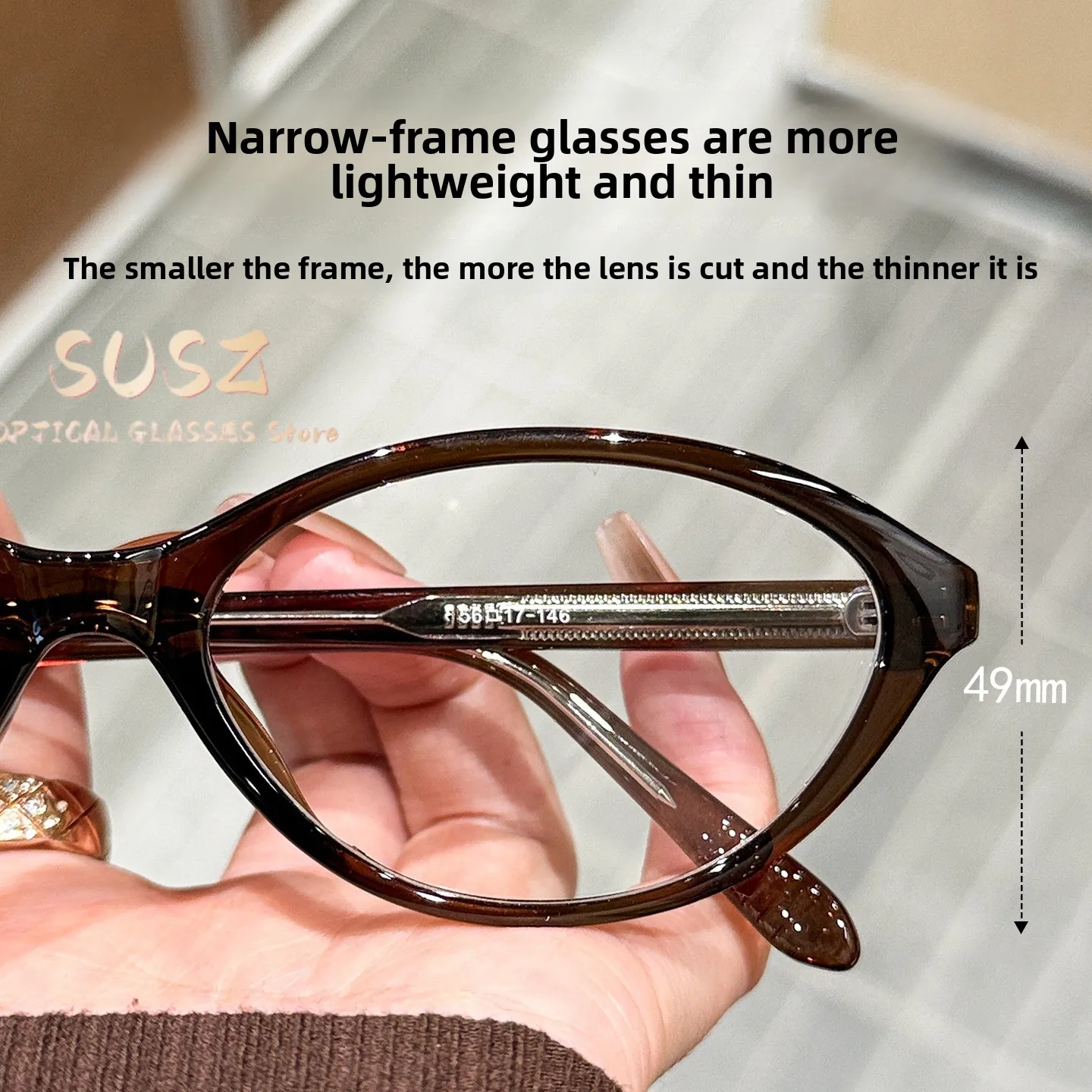 New Oval Fashion Women Reading Glasses Blue Light Blocking Myopia Optical Glasses Customized Progressive Prescription Eyewear
New Oval Fashion Women Reading Glasses Blue Light Blocking Myopia Optical Glasses Customized Progressive Prescription Eyewear