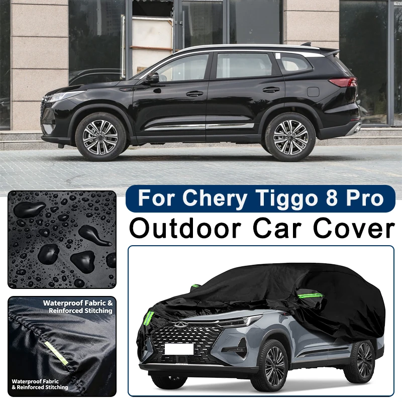 Outdoor Car Cover Waterproof Dustproof UV Sun Protection, Full Car Protector Exterior Parts For Chery Tiggo 8 Pro 2021-2026
Outdoor Car Cover Waterproof Dustproof UV Sun Protection, Full Car Protector Exterior Parts For Chery Tiggo 8 Pro 2021-2026