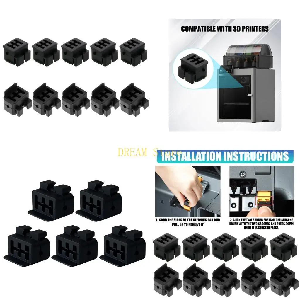Upgraded For P2S/H2D Hotend Nozzle Wiper Nozzle Silicone Brush Hotend best sale
Upgraded For P2S/H2D Hotend Nozzle Wiper Nozzle Silicone Brush Hotend best sale