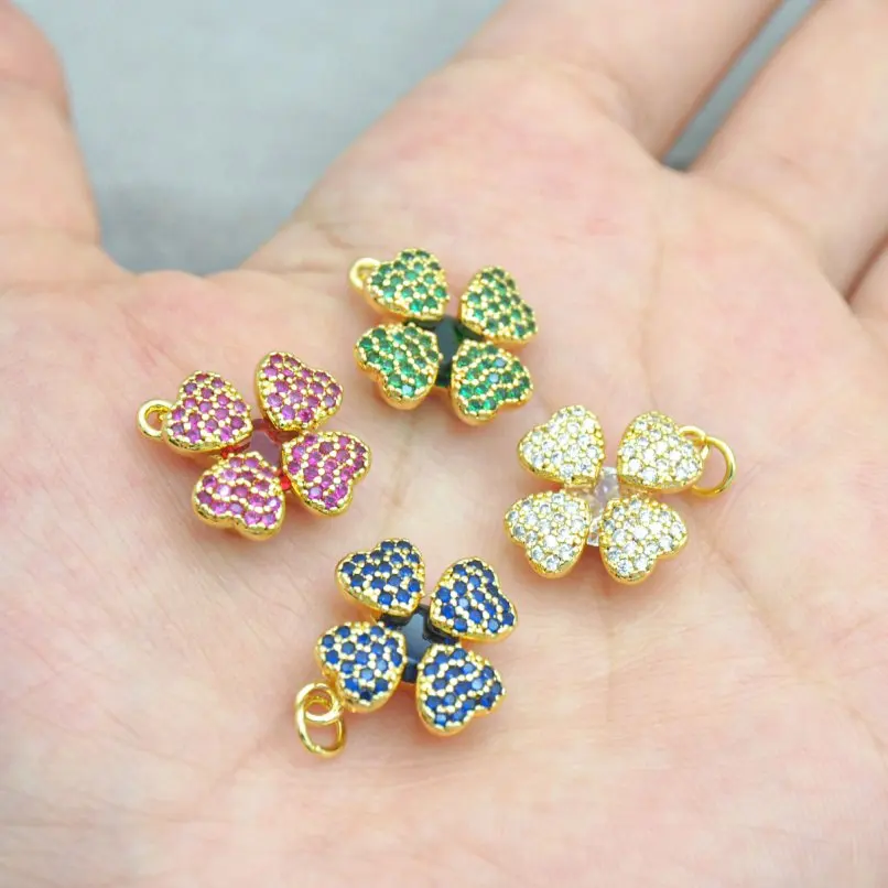 2Pcs Invisible Setting Pendant Charms Colors Plant Leaf Shape Cubic Zirconia Copper Gold Color Gift Her Jewelry For Women
2Pcs Invisible Setting Pendant Charms Colors Plant Leaf Shape Cubic Zirconia Copper Gold Color Gift Her Jewelry For Women