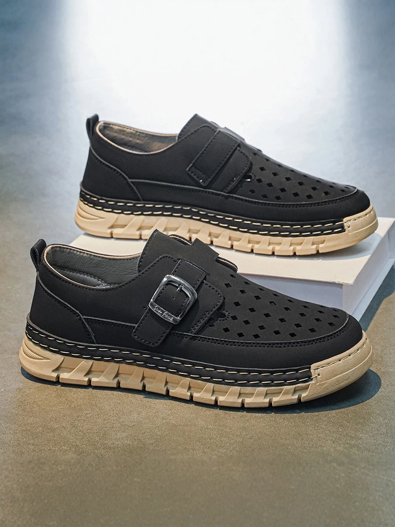 Men's Summer Breathable Sports Slip-On Work Driving Shoes Casual Hollow out Design Comfortable Fashionable Flat Footwear
Men's Summer Breathable Sports Slip-On Work Driving Shoes Casual Hollow out Design Comfortable Fashionable Flat Footwear