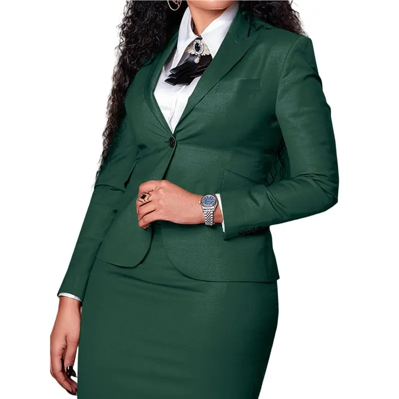 CYL-Womens Fashion Professional Long Sleeve Blazer And Pencil Skirt Suit Set For Office Business
CYL-Womens Fashion Professional Long Sleeve Blazer And Pencil Skirt Suit Set For Office Business