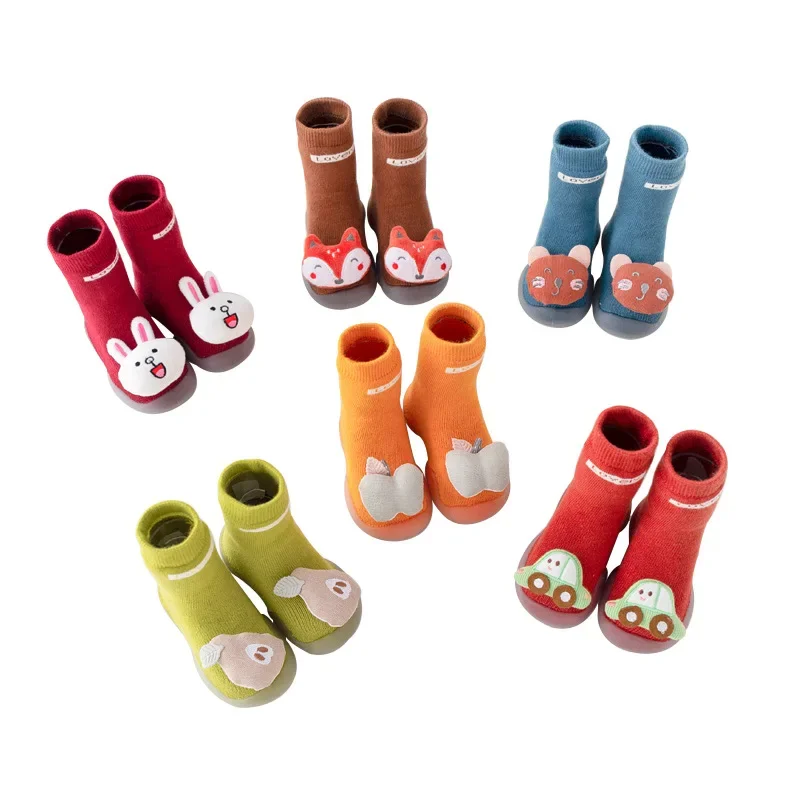 Baby Shoes Cute Animal Cotton First Shoes Baby Toddler Shoes First Walker Kids Soft Rubber Sole Shoe Anti-Slip Booties
Baby Shoes Cute Animal Cotton First Shoes Baby Toddler Shoes First Walker Kids Soft Rubber Sole Shoe Anti-Slip Booties