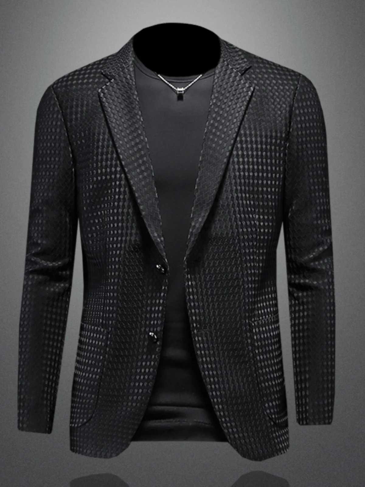 Casual Tailored Men's Suit Spring Autumn New Texture Youth Korean Version Slim Luxury Western Coat Stand Fit Faion Ci ...
Casual Tailored Men's Suit Spring Autumn New Texture Youth Korean Version Slim Luxury Western Coat Stand Fit Faion Ci ...