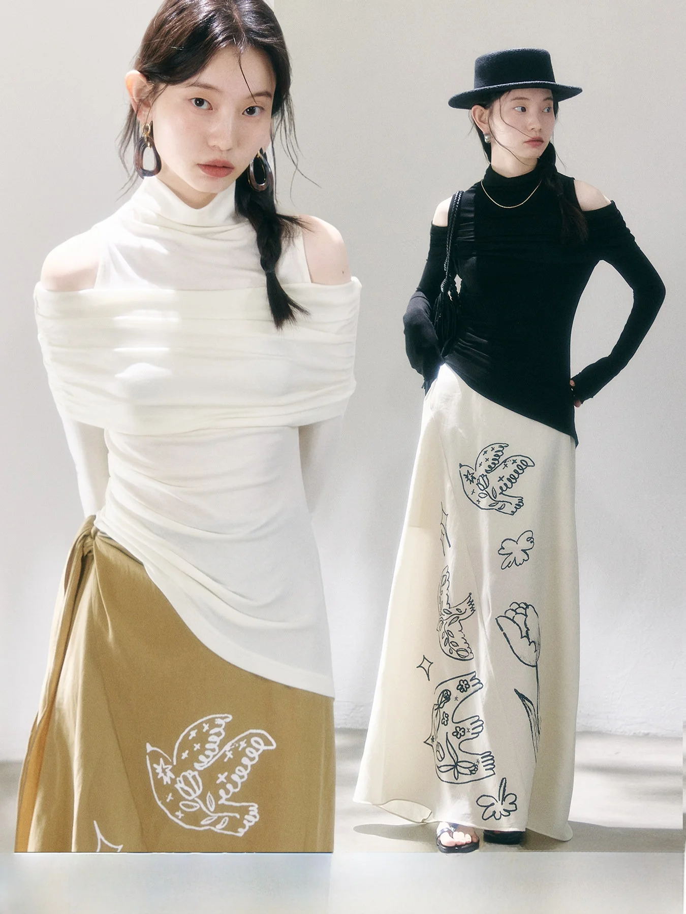 Uare Original Design Knitted Slim Fit Long Sleeve One Shoulder Tshirt Top Casual Style Base Layer Top Clouds Gently Caressing
Uare Original Design Knitted Slim Fit Long Sleeve One Shoulder Tshirt Top Casual Style Base Layer Top Clouds Gently Caressing