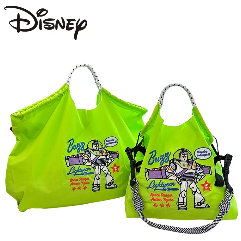 Disney Canvas Shopping Bag Cartoon Buzz Lightyear Embroidery Large Capacity Portable Shoulder Bag Girl's Holiday Gift Commuting
Disney Canvas Shopping Bag Cartoon Buzz Lightyear Embroidery Large Capacity Portable Shoulder Bag Girl's Holiday Gift Commuting