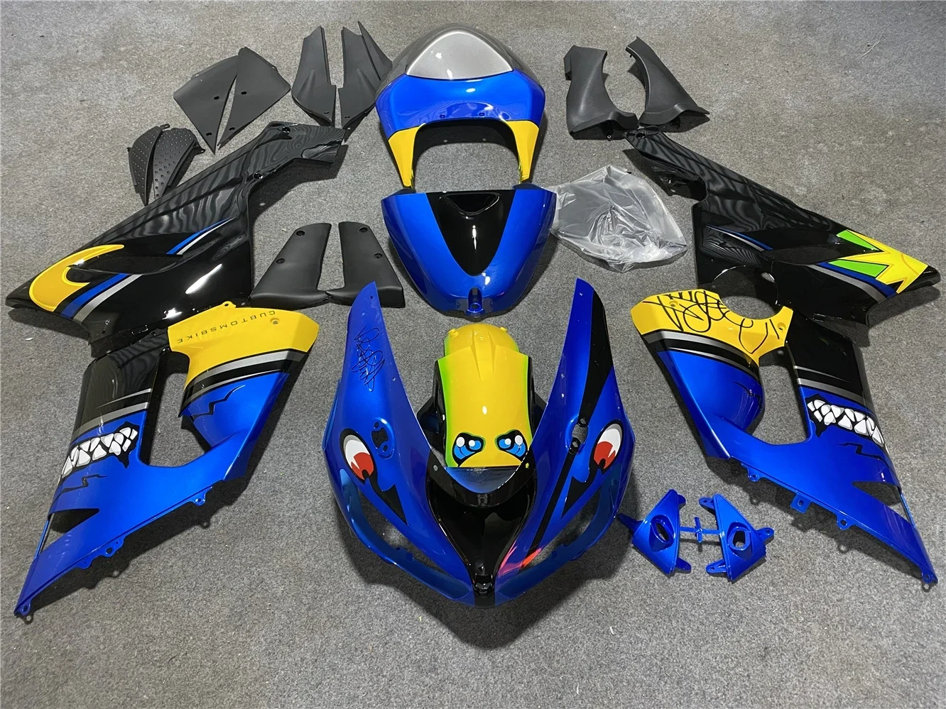 Комплект обтекателей для мотоцикла, подходит для Kawasaki ZX-6R 2005 2006 636 05-06, обтекатель синий черный желтый
Комплект обтекателей для мотоцикла, подходит для Kawasaki ZX-6R 2005 2006 636 05-06, обтекатель синий черный желтый