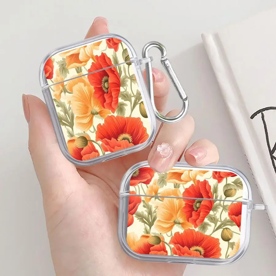 Clear Earphone Cases Cover Case For Airpods Pro2 3 1 4 2 Pro Pro3 Cartoon Blooming Red Flowers
Clear Earphone Cases Cover Case For Airpods Pro2 3 1 4 2 Pro Pro3 Cartoon Blooming Red Flowers