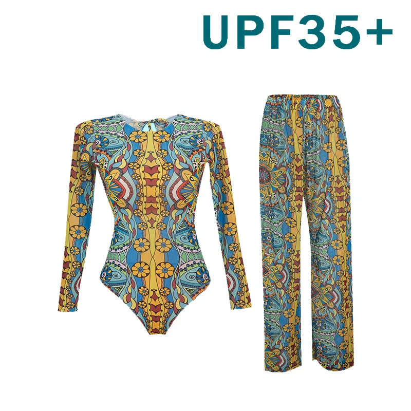 Russian Women 2026 One-Piece Swimsuit Set with UPF35+ UV Protection Long Pants Bikini Quick-Dry Polyester Купальник
Russian Women 2026 One-Piece Swimsuit Set with UPF35+ UV Protection Long Pants Bikini Quick-Dry Polyester Купальник