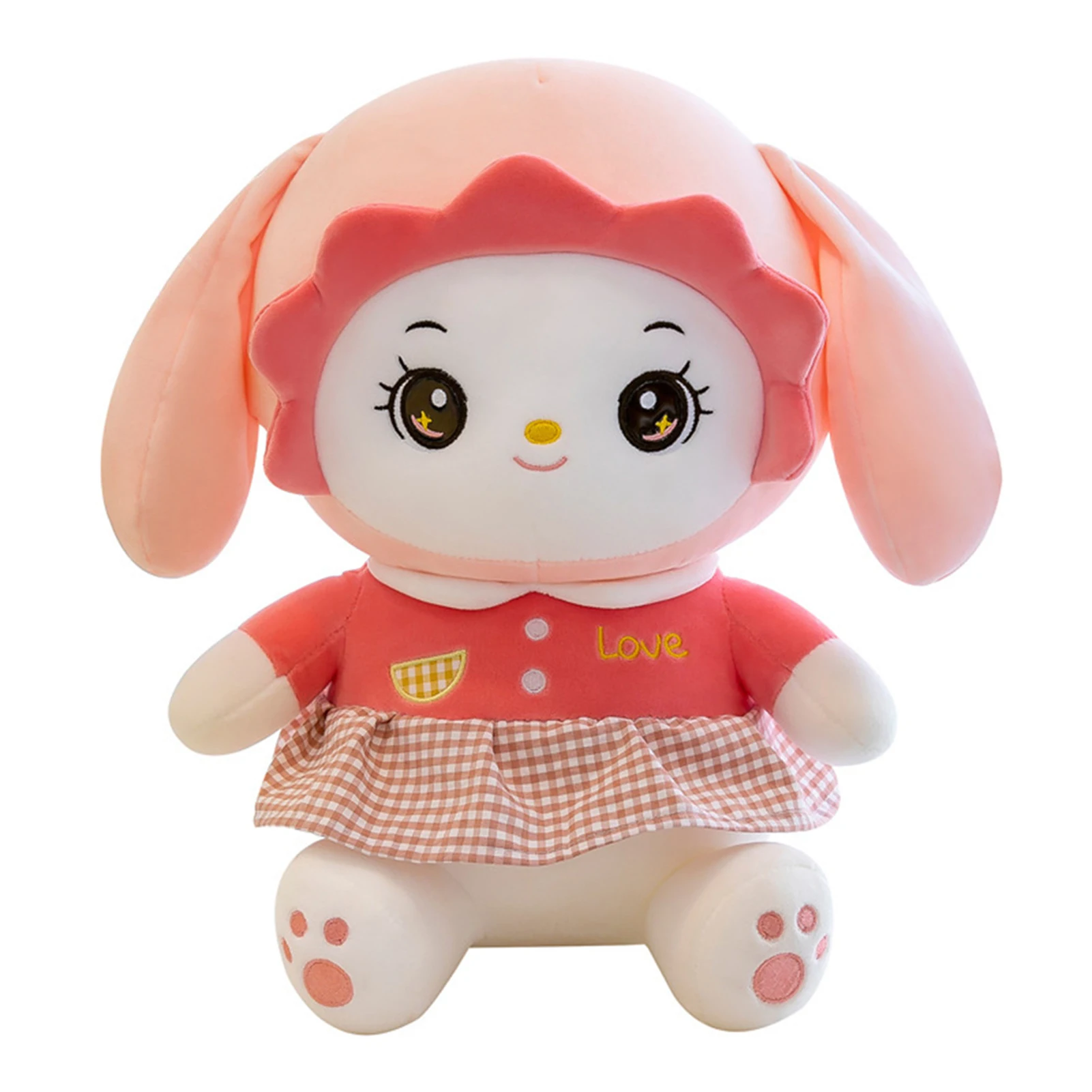 Плюшевые игрушки для новорожденных, мультяшный кот с одеждой, ранняя развивающая игрушка
Плюшевые игрушки для новорожденных, мультяшный кот с одеждой, ранняя развивающая игрушка