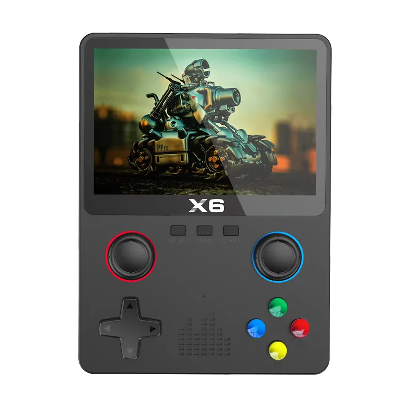 X6 retro handheld video game console dual joystick 3.5-inch IPS screen brand new Simul Dual Joy
X6 retro handheld video game console dual joystick 3.5-inch IPS screen brand new Simul Dual Joy
