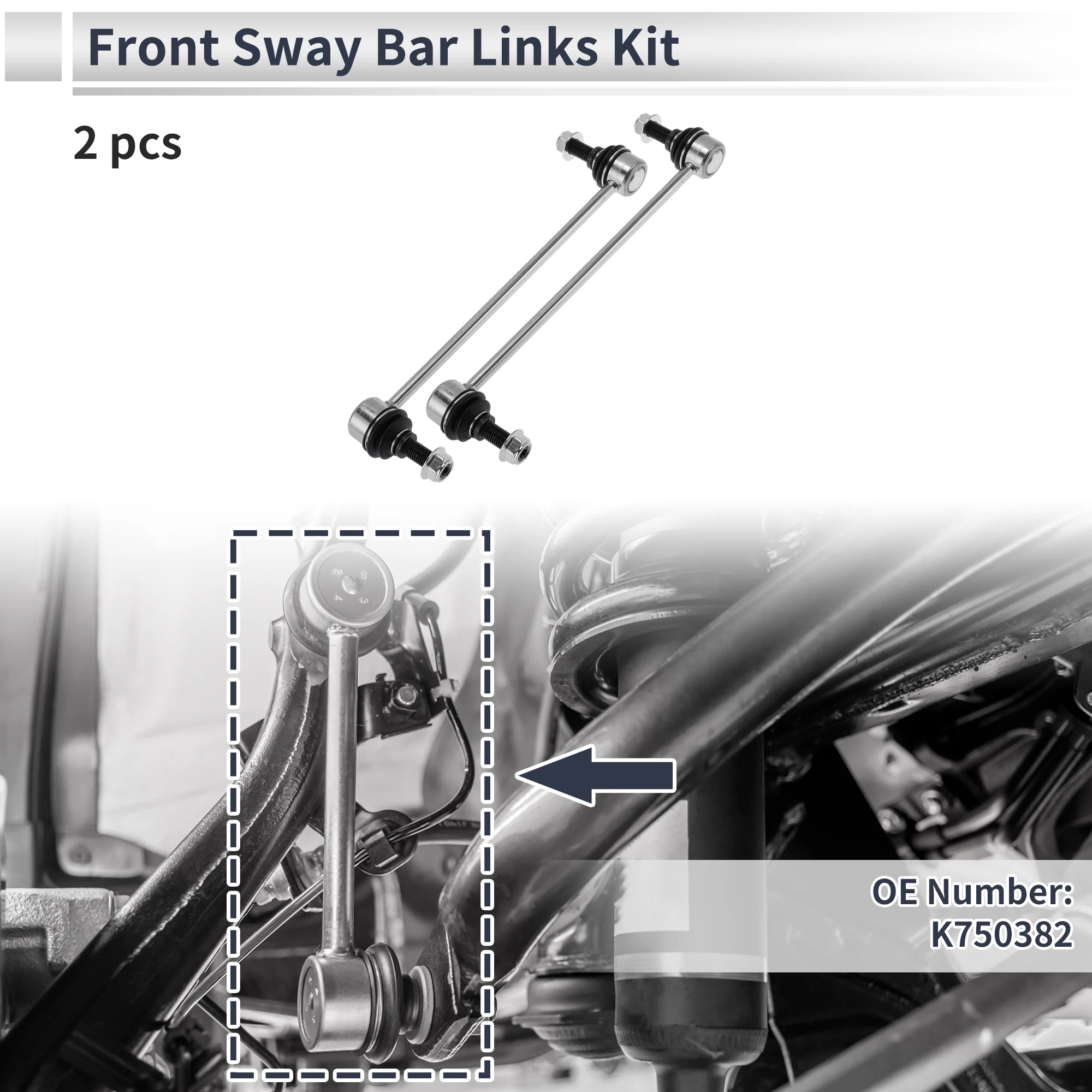 Тяги переднего стабилизатора X Autohaux без втулки для Dodge Journey 2009-2020 No K750382
Тяги переднего стабилизатора X Autohaux без втулки для Dodge Journey 2009-2020 No K750382