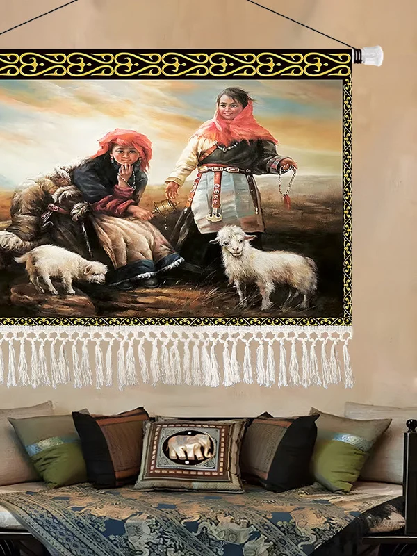 New Chinese Style Decorative Tapestry Wall Hanging Scenic View Fabric Art for Hotel Room Sofa Background Bedroom Wall Decor
New Chinese Style Decorative Tapestry Wall Hanging Scenic View Fabric Art for Hotel Room Sofa Background Bedroom Wall Decor