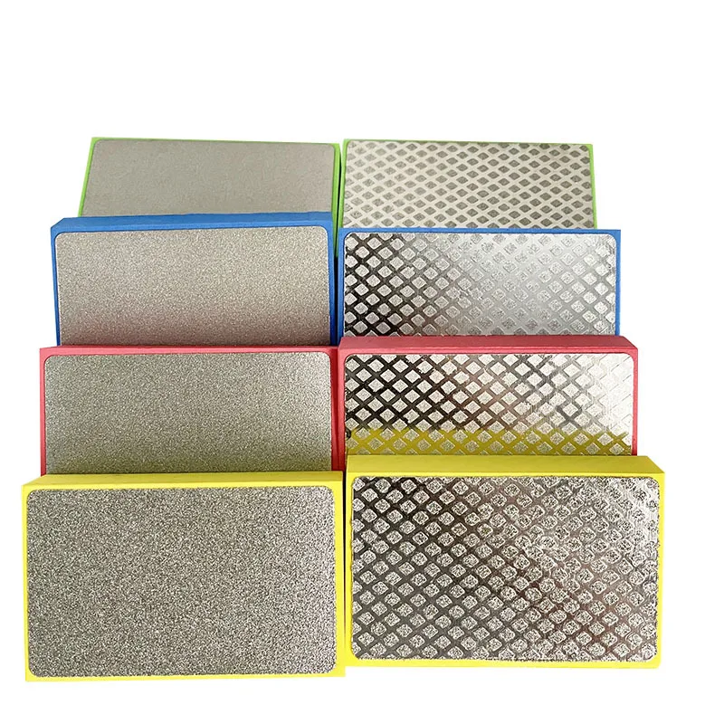 4 шт./компл. алмазные ручные полировальные подушечки для плитки, стекла, абразивный шлифовальный блок, подушечки из камня, мрамора, керамики, зернистость 60/100/200/400 
4 шт./компл. алмазные ручные полировальные подушечки для плитки, стекла, абразивный шлифовальный блок, подушечки из камня, мрамора, керамики, зернистость 60/100/200/400