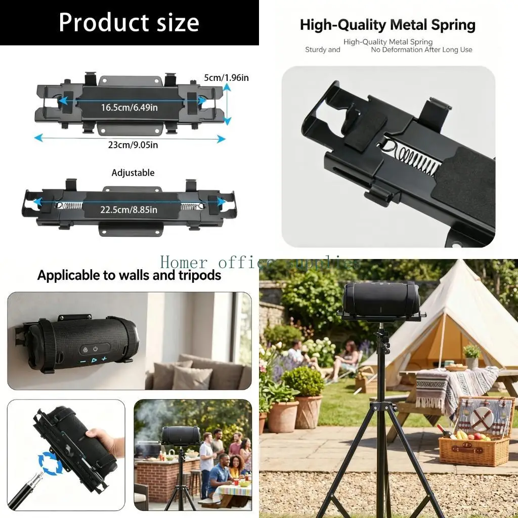 K43B Metal Wall Mount Bookshelf Speaker Bracket for Most Wireless Surround Sound Speaker
K43B Metal Wall Mount Bookshelf Speaker Bracket for Most Wireless Surround Sound Speaker