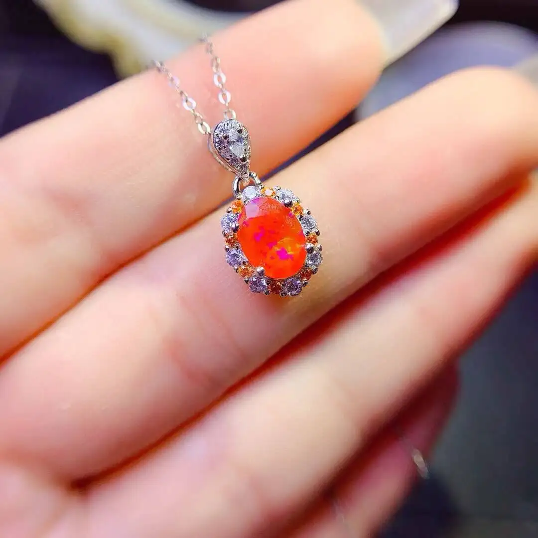 KJJEAXCMY New style Jewelry Natural Women's Opal Pendant 925 silver inlay Colorful and splendid High clarity supports detection
KJJEAXCMY New style Jewelry Natural Women's Opal Pendant 925 silver inlay Colorful and splendid High clarity supports detection