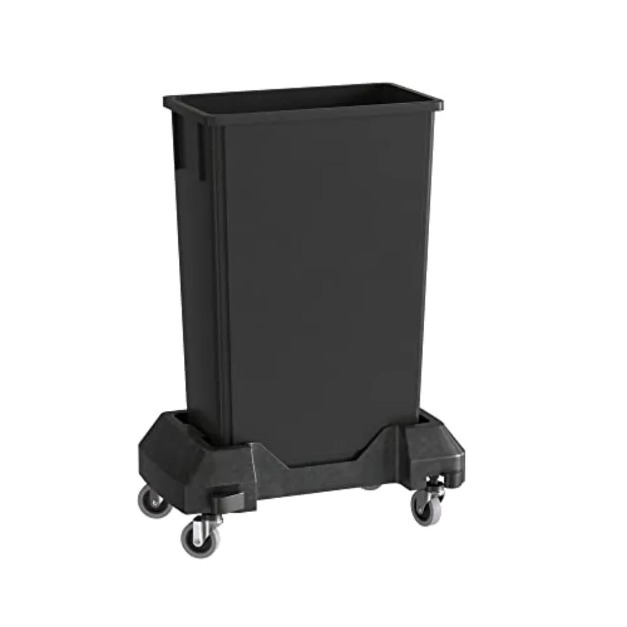 23 Gallon Slim Jim Trash Can with Dolly
23 Gallon Slim Jim Trash Can with Dolly