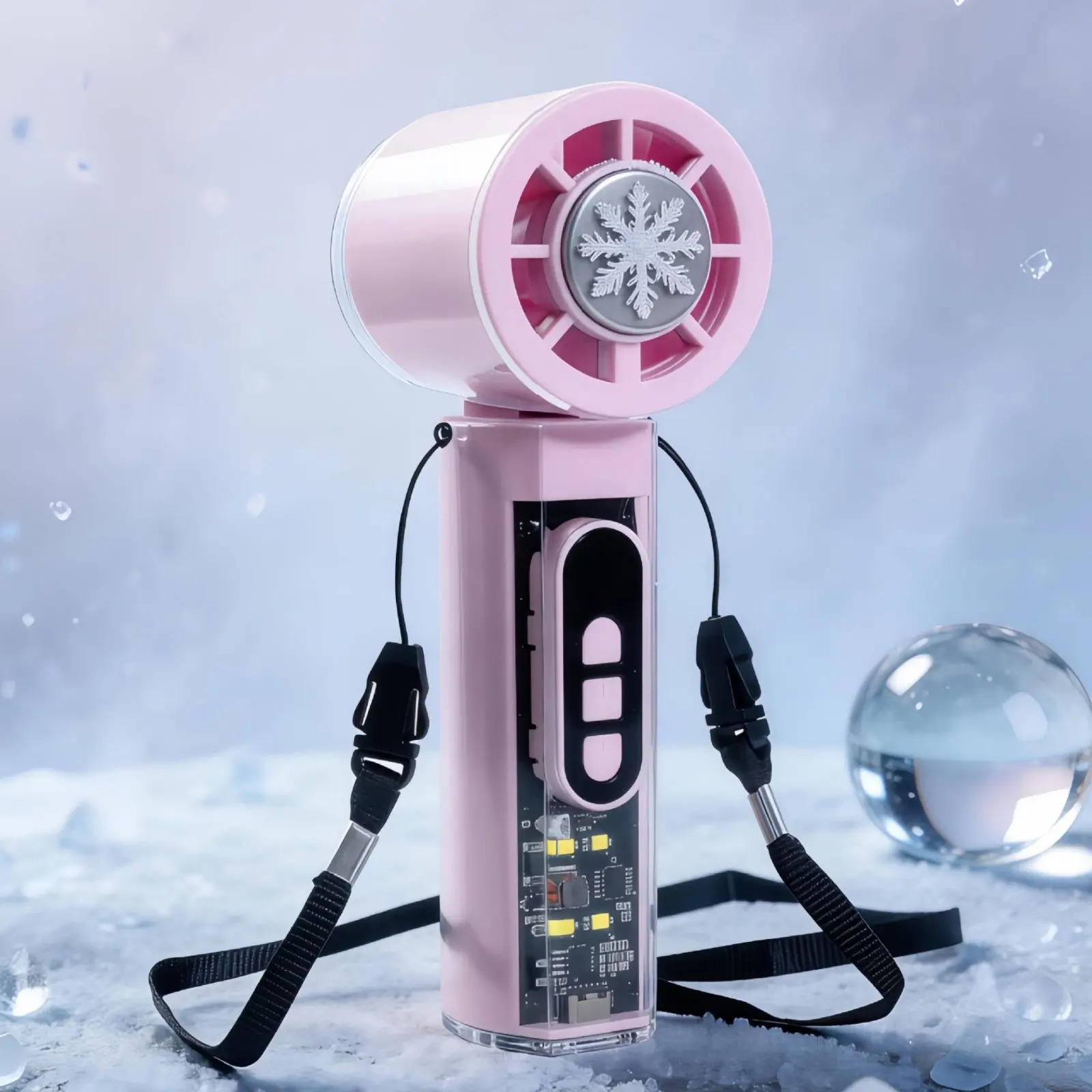 Foldable Desktop Fan 5-Speed Adjustable Mini Fan with Ice Compress for Office
Foldable Desktop Fan 5-Speed Adjustable Mini Fan with Ice Compress for Office