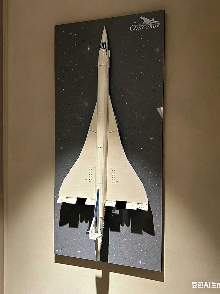 NEW 10318 ICONS Concorde Airbus Famous Supersonic Commercial Passenger Airplane Model Building Blocks Christmas Gifts
NEW 10318 ICONS Concorde Airbus Famous Supersonic Commercial Passenger Airplane Model Building Blocks Christmas Gifts