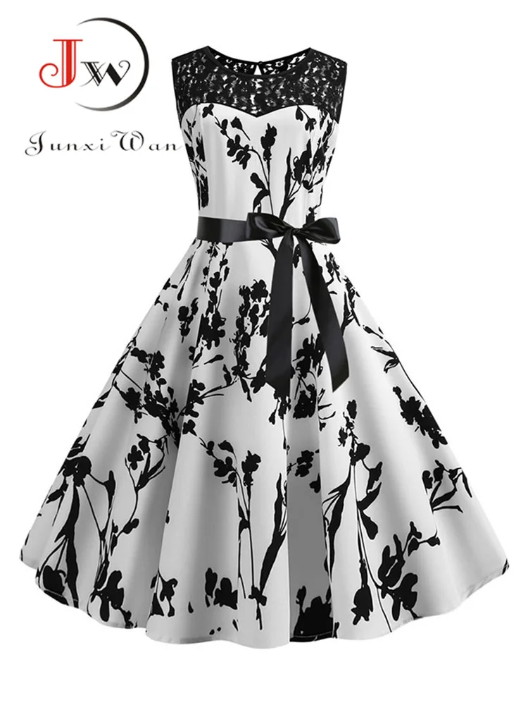 Floral Print Vintage Women Summer A Line Lace Party Dresses Robe Tunic Casual Office Ladies Dress
Floral Print Vintage Women Summer A Line Lace Party Dresses Robe Tunic Casual Office Ladies Dress